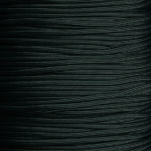 Paracord neon turquoise black stripe
