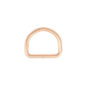 Halbring (D-Ring) Rosé Gold 20mm