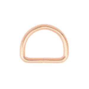 Halbring (D-Ring) Rosé Gold 26mm