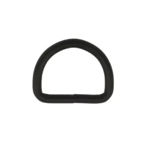 Halbring (D-Ring) Schwarz 26mm