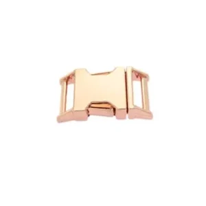 Klickverschluss Metall Rosé Gold - 16mm