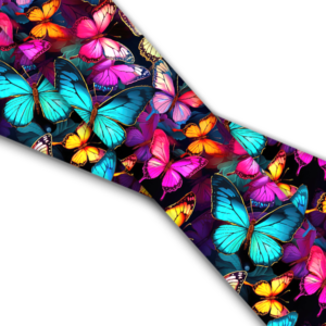 UV bedrucktes BioThane (US)- Fantasy Butterflies