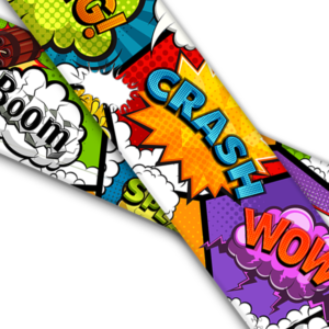 UV bedrucktes BioThane (US)- Comic Pop