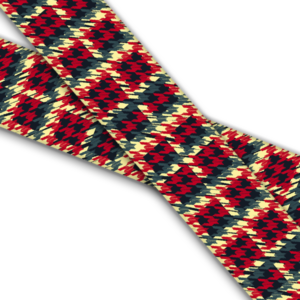UV bedrucktes BioThane (US)- Colorful Houndstooth