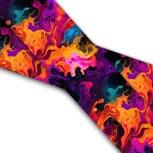 UV bedrucktes BioThane (US)- Bold Flames