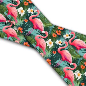 UV bedrucktes BioThane (US)- Flamingos