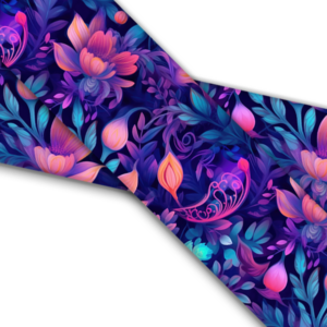 UV bedrucktes BioThane (US)- Ethereal Floral Orchid
