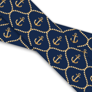 UV bedrucktes BioThane (US)- Gold Anchors
