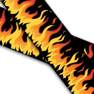 UV bedrucktes BioThane (US)- Flamin Hot