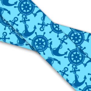 UV bedrucktes BioThane (US)- Anchors Aweigh