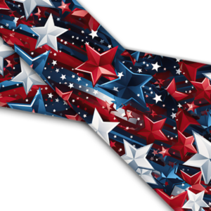 UV bedrucktes BioThane (US)- American Stars
