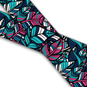 UV bedrucktes BioThane (US)- Boho Feathers