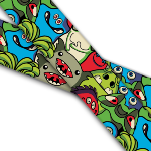 UV bedrucktes BioThane (US)- Cartoon Monsters