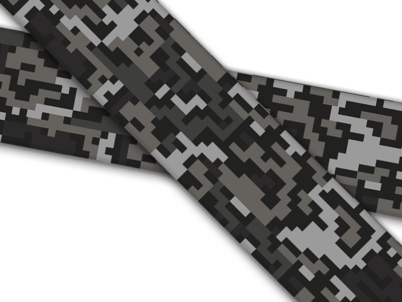 UV bedrucktes BioThane (US)- Digital Camo