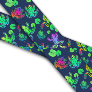 UV bedrucktes BioThane (US)- Frogs