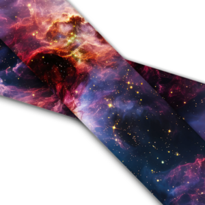 UV bedrucktes BioThane (US)- Galaxy Clouds