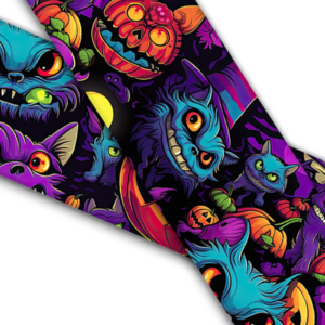 UV bedrucktes BioThane (US)- Halloween Cats