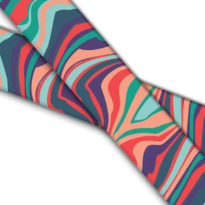 UV bedrucktes BioThane (US)- Marbled Paint