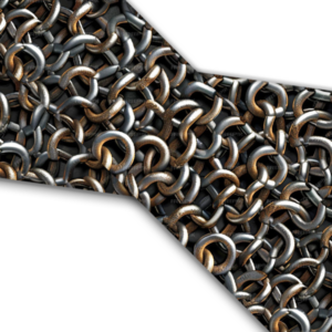 UV bedrucktes BioThane (US)- Chainmail